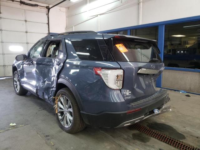 Photo 3 from auction – 2021 FORD EXPLORER with VIN 1FMSK8DHXMGA14515