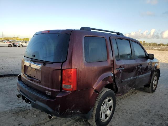 Photo 3 from auction – 2012 HONDA PILOT LX with VIN 5FNYF3H2XCB013059