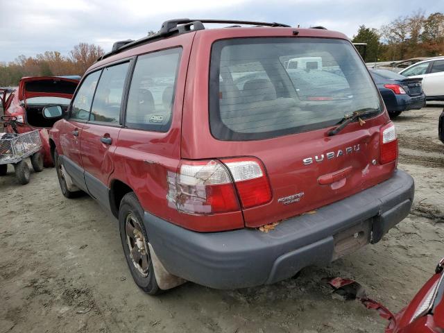 Photo 3 from auction – 2002 SUBARU FORESTER L with VIN JF1SF63532H728536