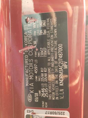 Photo 10 from auction – 2018 KIA SPORTAGE L with VIN KNDPM3AC2J7487000