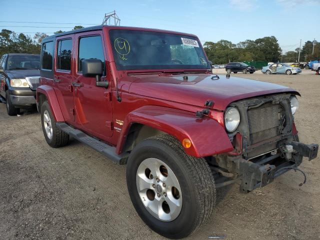 JEEP WRANGLER U 2013 with VIN 1C4BJWEG0DL569983 - Photo from auction