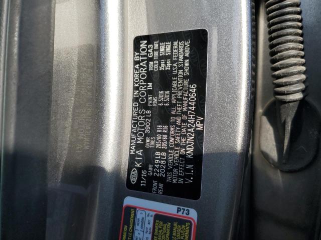 Photo 10 from auction – 2017 KIA SOUL with VIN KNDJN2A24H7440646