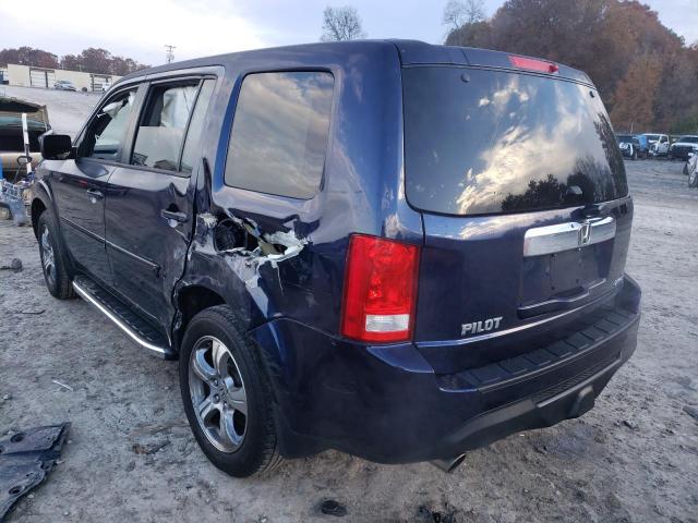 Photo 3 from auction – 2014 HONDA PILOT EXL with VIN 5FNYF4H58EB035872