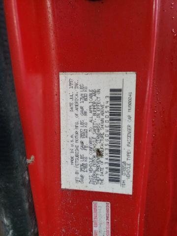 Photo 10 from auction – 1998 MITSUBISHI ECLIPSE SP with VIN 4A3AX35G0WE005943