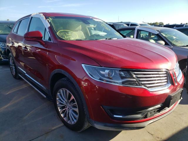 LINCOLN MKX SELECT 2018 with VIN 2LMPJ8KR9JBL18673 - Photo from auction