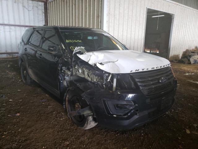 FORD EXPLORER P 2019 with VIN 1FM5K8AT1KGB24324 - Photo from auction