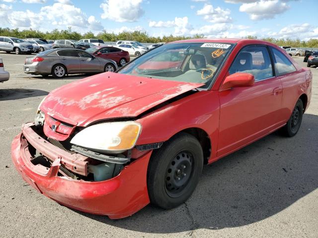 Photo 2 from auction – 2002 HONDA CIVIC LX with VIN 1HGEM21502L095680
