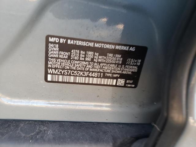 Photo 10 from auction – 2019 MINI COOPER COU with VIN WMZYS7C52K3F44811