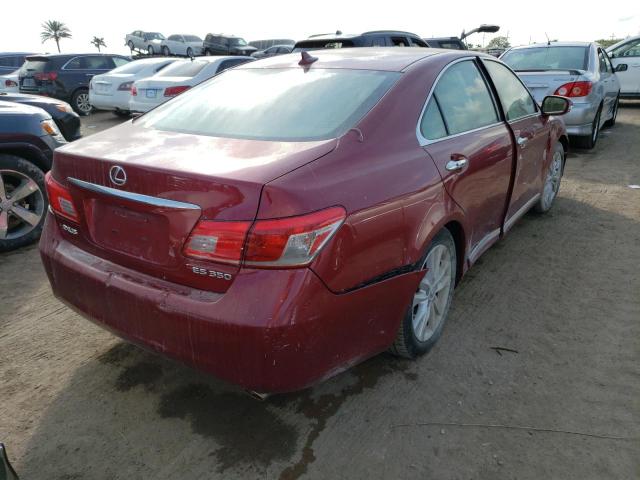 Photo 4 from auction – 2010 LEXUS ES 350 with VIN JTHBK1EG5A2368144