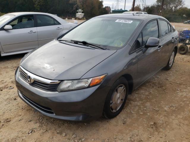 Foto 2 de la subasta – 2012 HONDA CIVIC HF con VIN 2HGFB2F64CH521283