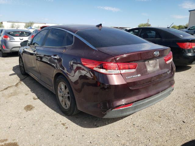 Photo 3 from auction – 2017 KIA OPTIMA LX with VIN 5XXGT4L36HG155455