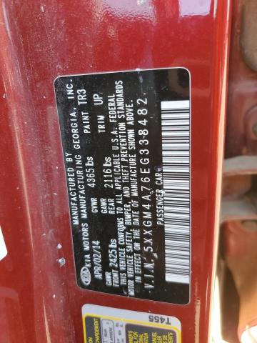Photo 10 from auction – 2014 KIA OPTIMA LX with VIN 5XXGM4A76EG338482