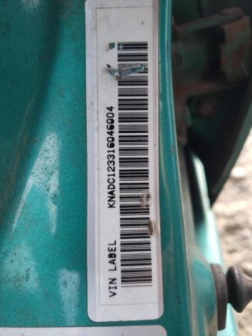 Photo 10 from auction – 2001 KIA RIO with VIN KNADC123316046004