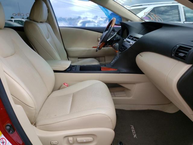 Photo 5 from auction – 2010 LEXUS RX 350 with VIN 2T2ZK1BA7AC020004