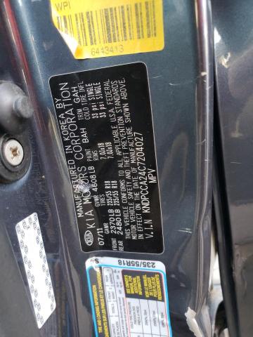 Photo 10 from auction – 2012 KIA SPORTAGE E with VIN KNDPCCA24C7204027