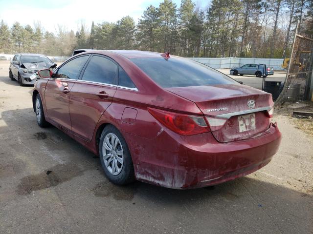 Photo 3 from auction – 2012 HYUNDAI SONATA GLS with VIN 5NPEB4ACXCH341848