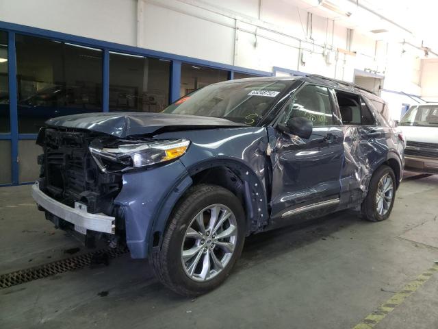 Photo 2 from auction – 2021 FORD EXPLORER with VIN 1FMSK8DHXMGA14515