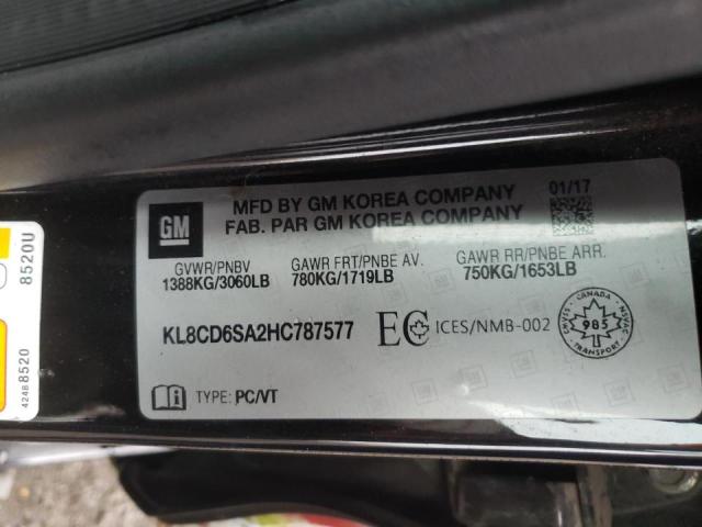صورة رقم 10 من المزاد - 2017 CHEVROLET SPARK 1LT مع VIN KL8CD6SA2HC787577