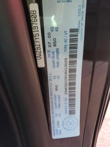 Photo 10 from auction – 2001 VOLKSWAGEN NEW BEETLE with VIN 3VWCS21C61M413029