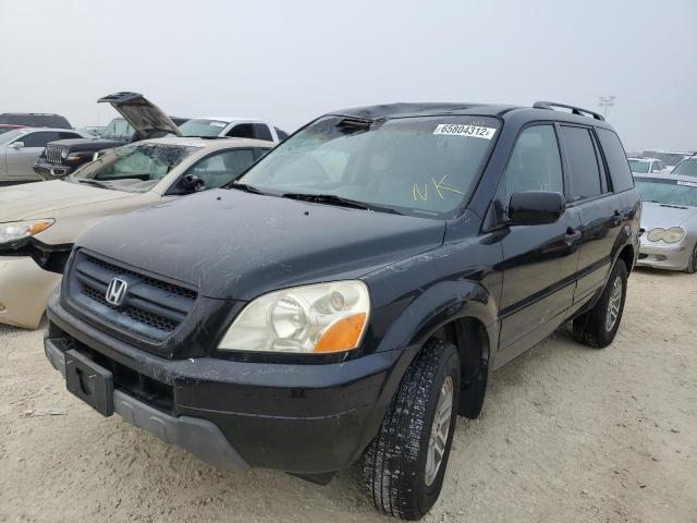 Photo 2 from auction – 2003 HONDA PILOT EXL with VIN 2HKYF18643H621829