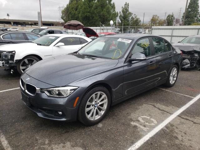 BMW 320 I 2018 with VIN WBA8E1G51JNU92082 - Photo from auction