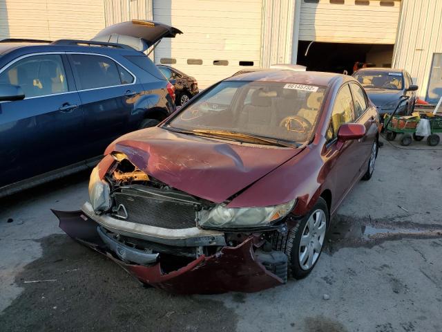 Photo 2 from auction – 2010 HONDA CIVIC LX with VIN 2HGFA1F56AH520332