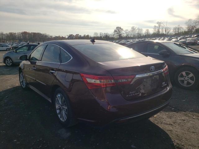 Photo 3 from auction – 2016 TOYOTA AVALON HYB with VIN 4T1BD1EB0GU056032