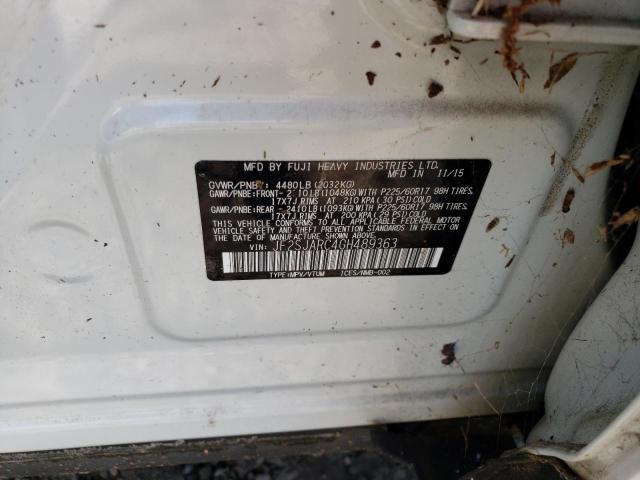 Photo 10 from auction – 2016 SUBARU FORESTER 2 with VIN JF2SJARC4GH489363