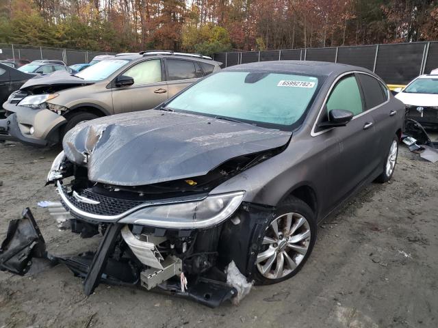 Photo 2 from auction – 2015 CHRYSLER 200 C with VIN 1C3CCCCG7FN627471