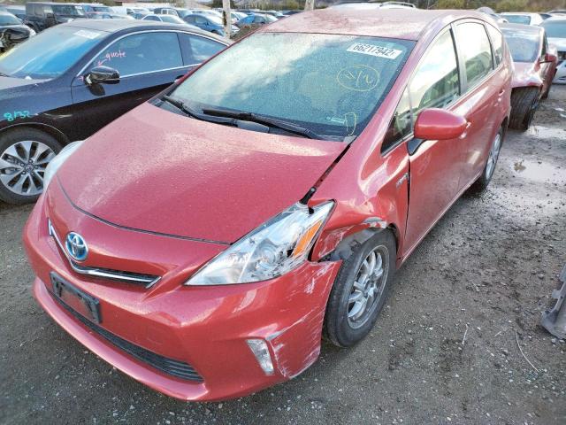 Photo 2 from auction – 2012 TOYOTA PRIUS V with VIN JTDZN3EU5C3180813