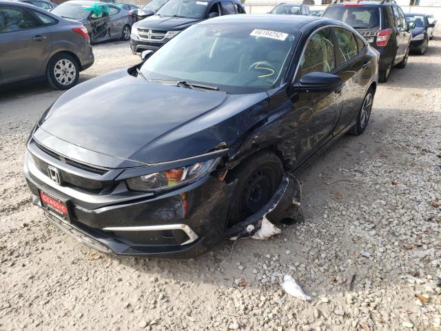 Photo 2 from auction – 2019 HONDA CIVIC LX with VIN 2HGFC2F65KH565014