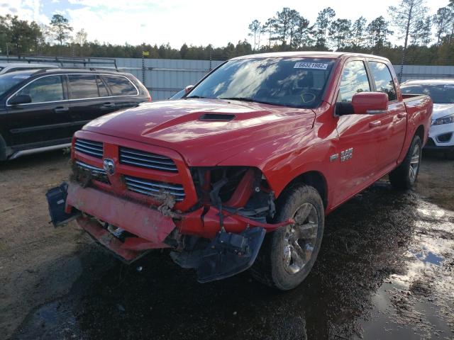 Photo 2 from auction – 2017 RAM 1500 SPORT with VIN 1C6RR6MTXHS505555
