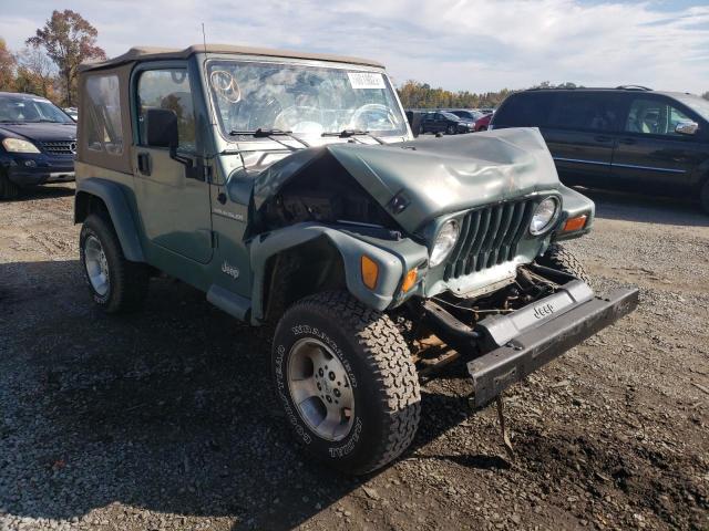 JEEP WRANGLER / 2000 with VIN 1J4FA29P0YP711164 - Photo from auction