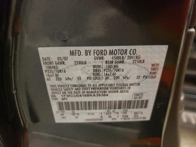 صورة رقم 10 من المزاد - 2008 FORD ESCAPE LIM مع VIN 1FMCU04168KA39384