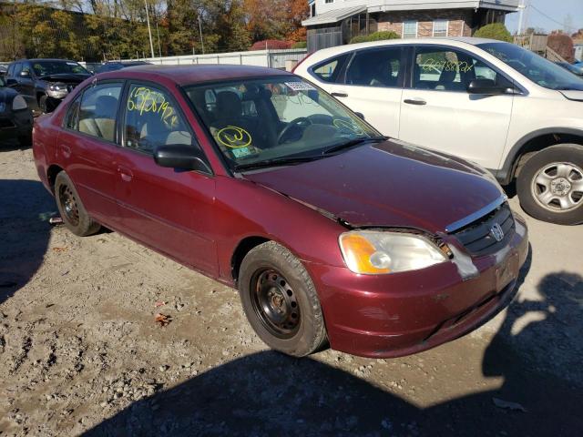 HONDA CIVIC LX 2003 with VIN 2HGES16593H557273 - Photo from auction