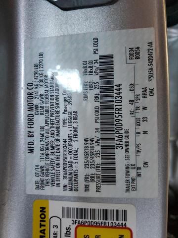 Photo 10 from auction – 2015 FORD FUSION TIT with VIN 3FA6P0D95FR103444