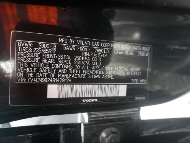 Photo 10 from auction – 2008 VOLVO XC90 3.2 with VIN YV4CM982481429124