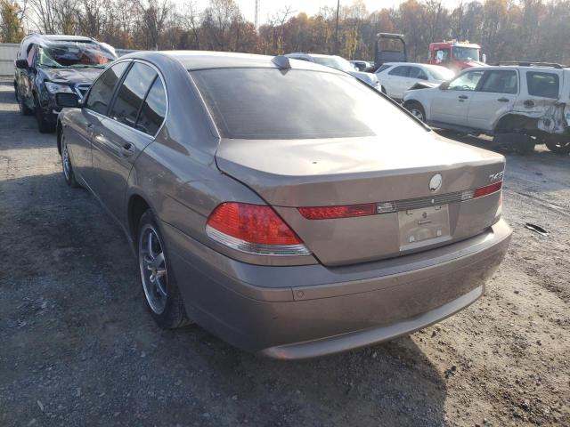 Photo 3 from auction – 2004 BMW 745 I with VIN WBAGL63454DP71427