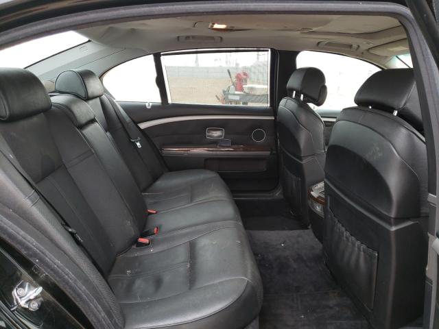 Photo 6 from auction – 2007 BMW 750 with VIN WBAHN83537DT67548
