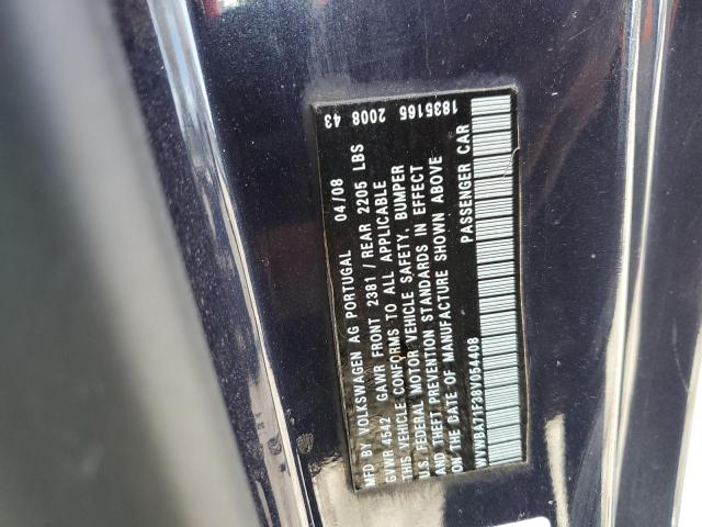Photo 10 from auction – 2008 VOLKSWAGEN EOS TURBO with VIN WVWBA71F38V054408