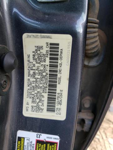 Photo 10 from auction – 2012 TOYOTA COROLLA BA with VIN 5YFBU4EE6CP017114