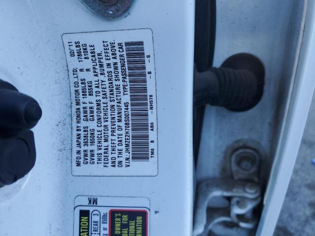Photo 10 from auction – 2011 HONDA INSIGHT EX with VIN JHMZE2H70BS007445