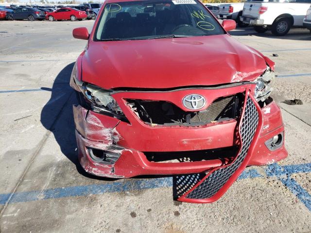 Photo 9 from auction – 2010 TOYOTA CAMRY BASE with VIN 4T1BF3EK6AU062771