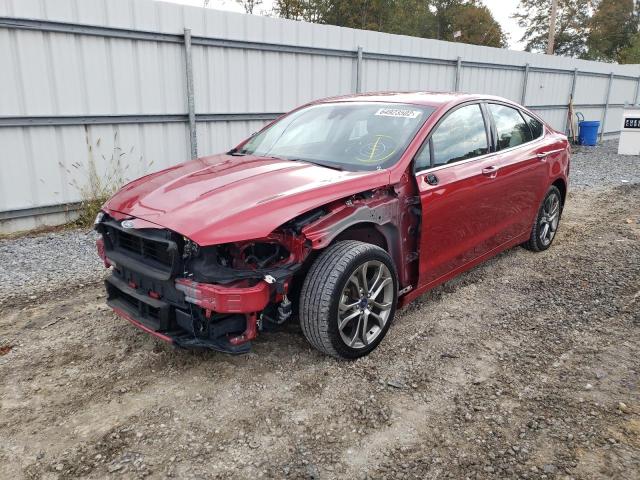 Photo 2 from auction – 2020 FORD FUSION SEL with VIN 3FA6P0CD8LR196395