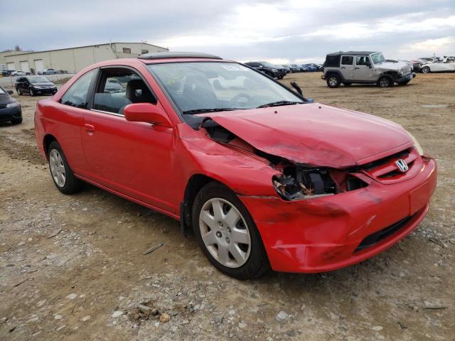 Photo 1 from auction – 2001 HONDA CIVIC SI with VIN 1HGEM219X1L070125