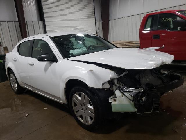 DODGE AVENGER SE 2012 with VIN 1C3CDZAB2CN235582 - Photo from auction