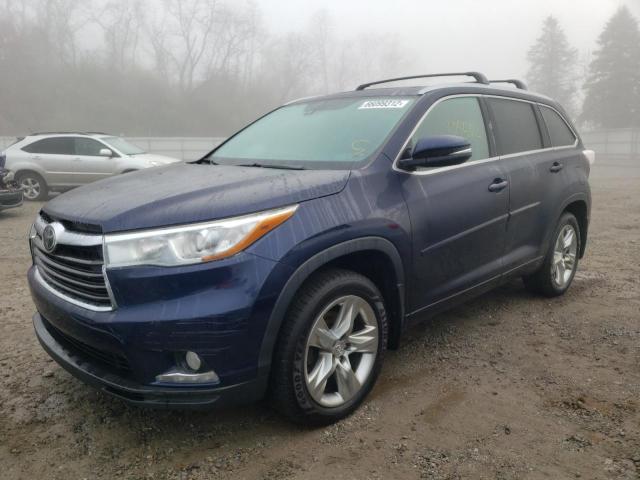 Photo 2 from auction – 2014 TOYOTA HIGHLANDER with VIN 5TDDKRFH4ES026411
