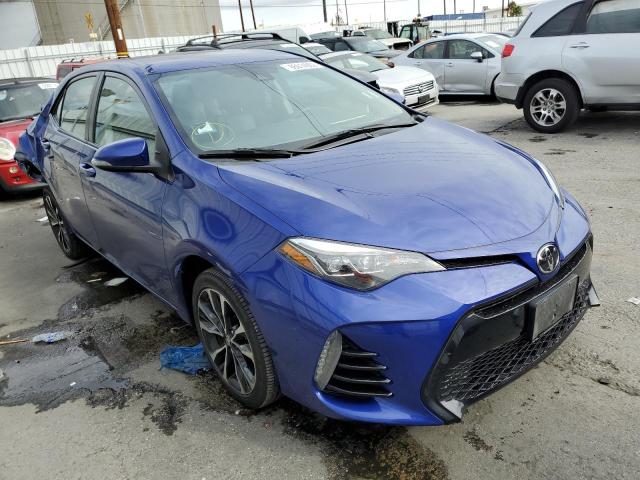 TOYOTA COROLLA L 2019 with VIN 5YFBURHE7KP892127 - Photo from auction