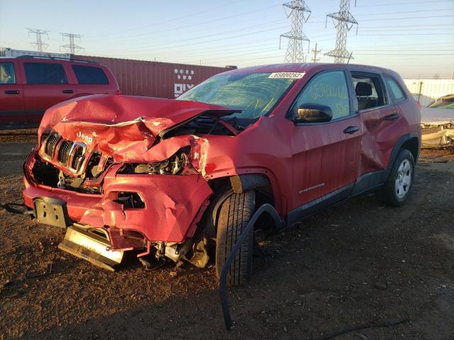 Photo 2 from auction – 2014 JEEP CHEROKEE S with VIN 1C4PJLAB6EW212578