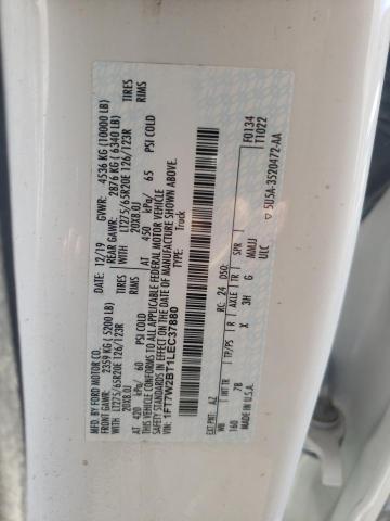 Photo 10 from auction – 2020 FORD F250 SUPER with VIN 1FT7W2BT1LEC37880